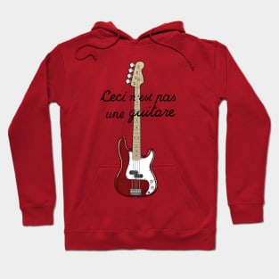 Ceci n´est pas une guitare vers.2 Hoodie